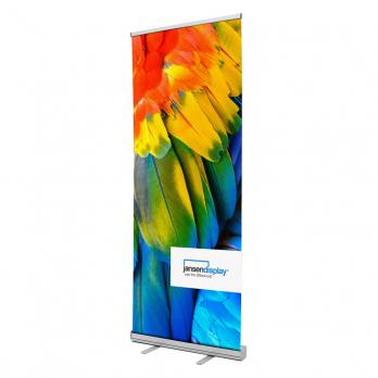 Roll Up banner Eco 60x200 cm, čierny, konštrukcia